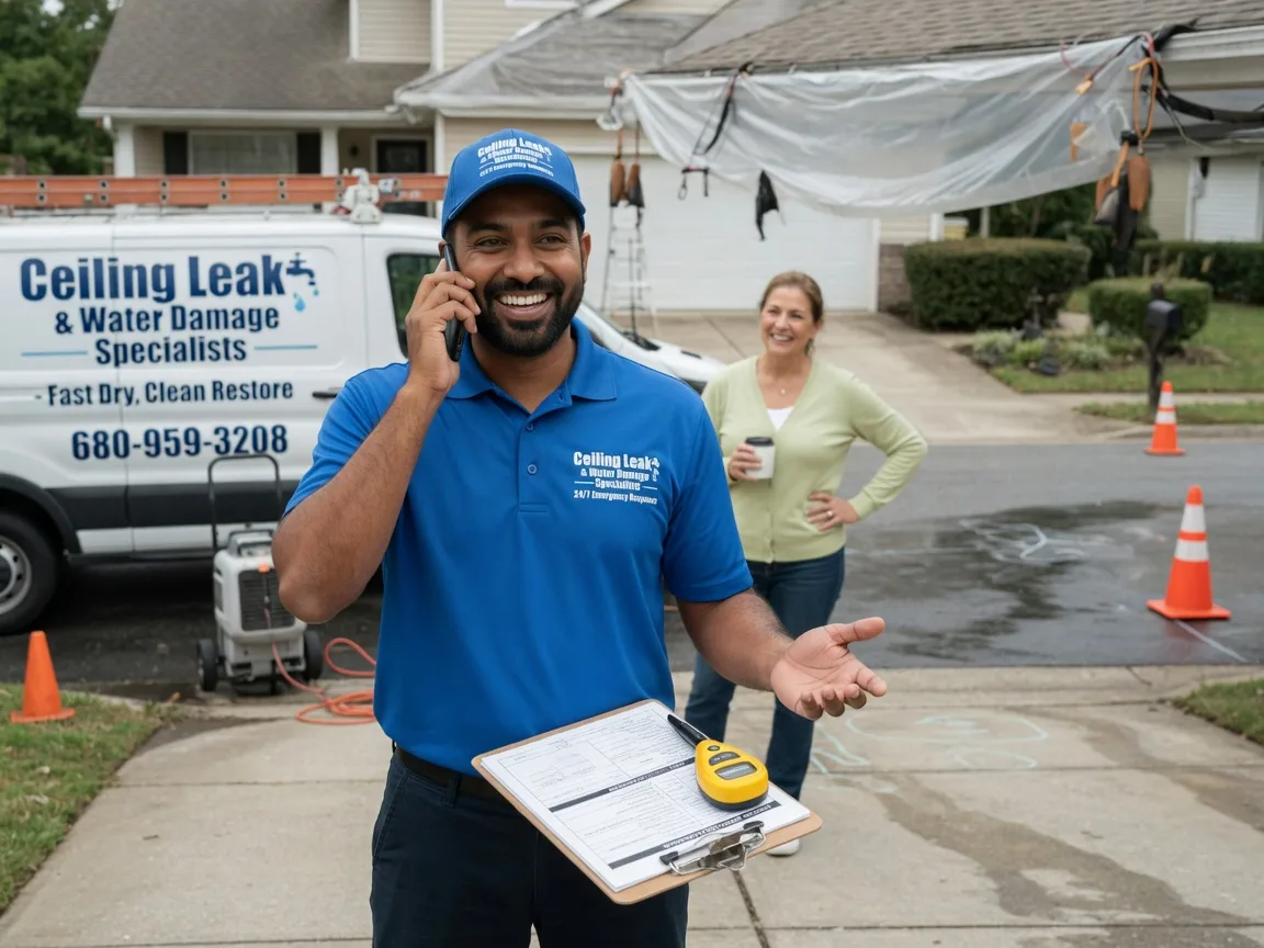 Ceiling Leak Cleanup North Branch, NY FAQs